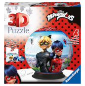 3D Puzzleball 72 Pz.Puzzle Ball Miraculous