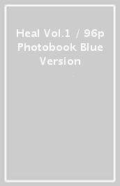 Heal Vol.1 / 96p Photobook Blue Version 