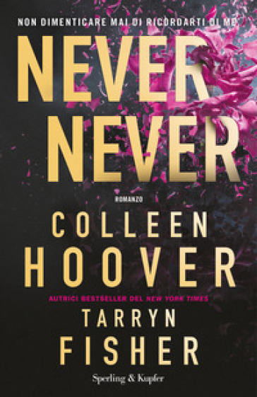 Never never. Non dimenticare mai di ricordarti di me - Colleen Hoover - tarryn fisher