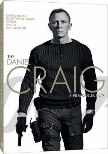 007 James Bond Daniel Craig 5 Film Collection (5 Dvd) - Martin Campbell,  Marc Forster, Cary Fukunaga, Sam Mendes - Mondadori Store