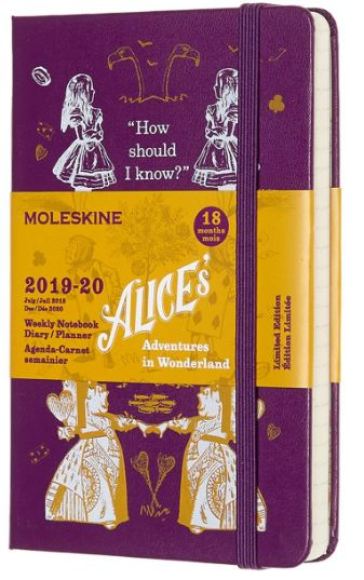 Agenda 18M settimanale 2019/2020 - copertina rigida - Pocket - Limited  Edition Alice In Wonderland - - idee regalo - Mondadori Store