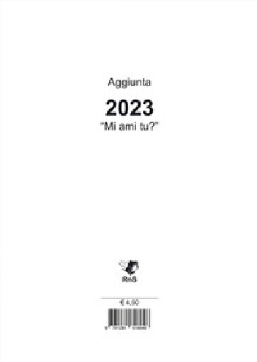 Aggiunta canti «Mi ami tu?» 2023