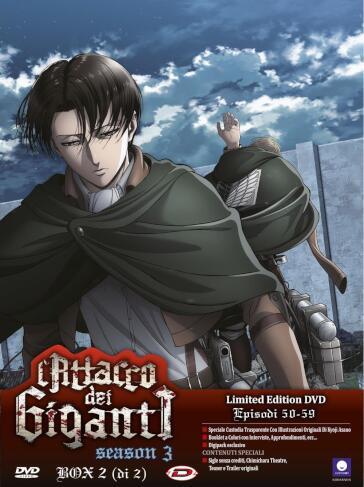 Attacco Dei Giganti (L') - Stagione 03 Box #02 (Eps 13-22) (2 Dvd) (Ltd Edition)