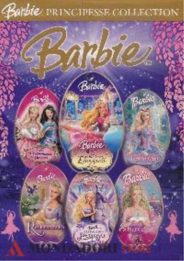 BARBIE PRINCIPESSE COLLECTION (6 DVD) - - Mondadori Store