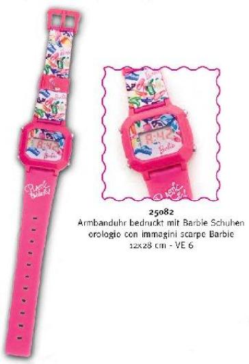 Barbie - Orologio LCD Con Immagini Scarpe - - idee regalo - Mondadori Store