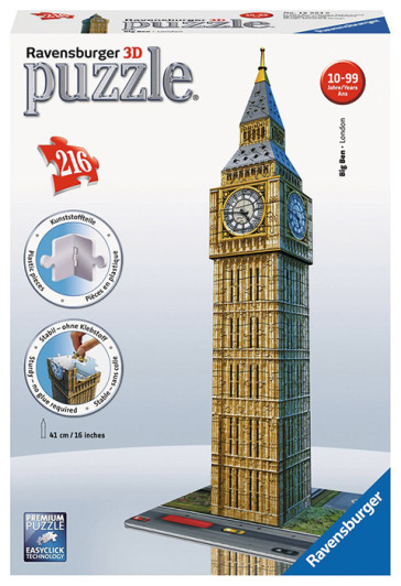 Big Ben Puzzle 3D - - idee regalo - Mondadori Store