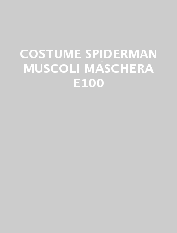 Costume Spiderman - bambino tg. 18-36 mesi - - idee regalo - Mondadori Store