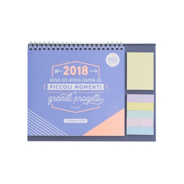 Calendario da tavolo 2018 - - idee regalo - Mondadori Store