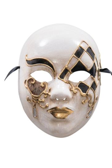 Carnival Toys 671 - Maschera In Cartapesta Con Lacrime Glitter - - idee  regalo - Mondadori Store