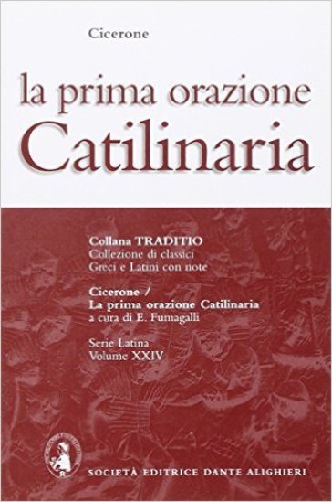 Catilinaria. Prima orazione