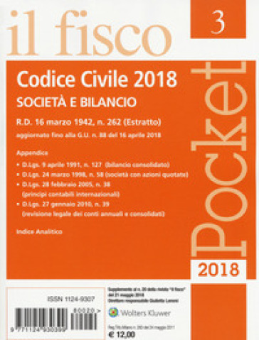 Codice civile. Società e bilancio - - Libro - Mondadori Store