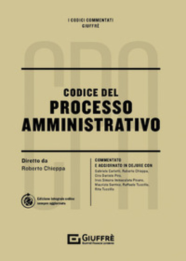 Codice del processo amministrativo