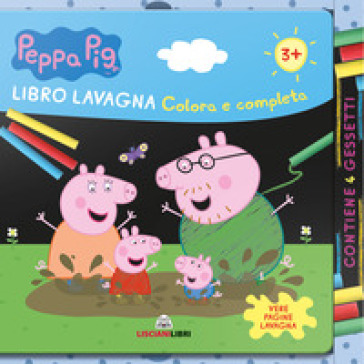 Colora e completa. Libro lavagna. Peppa Pig. Ediz. a colori. Con gadget - -  Libro - Mondadori Store