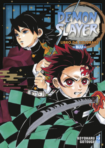 Demon slayer. Kimetsu no yaiba. Libro da colorare. Ediz. blu