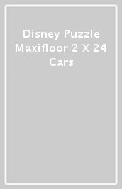 Disney Puzzle Maxifloor 2 X 24 Cars