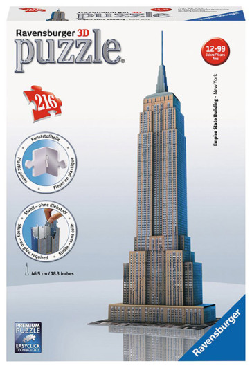 Empire State Building Puzzle 3D - - idee regalo - Mondadori Store