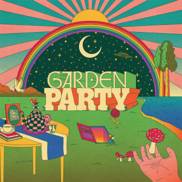 Garden party (clear purple vinyl)