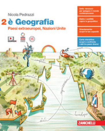 È Geografia. Per le Scuole superiori. Con e-book. Vol. 2: Paesi extraeuropei, Nazioni Unit...