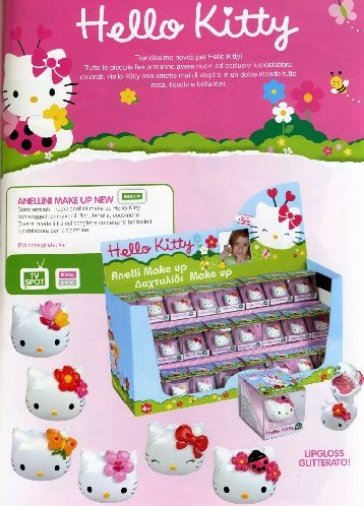 Hello Kitty - Anello Con Lip Gloss - Serie 2 - - idee regalo - Mondadori  Store