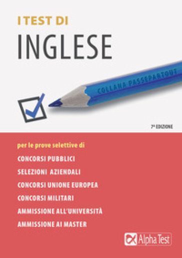 I test di inglese - Francesca Desiderio - Libro - Mondadori Store