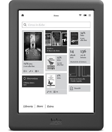 Kobo Touch 2.0 Black - Kobo eReader - Mondadori Store