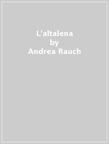 L'altalena - Andrea Rauch