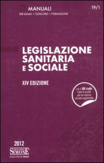 Legislazione sanitaria e sociale - - Libro - Mondadori Store