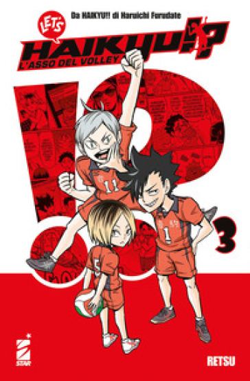 Let's haikyu!? L'asso del volley. 3.