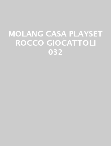 MOLANG CASA PLAYSET ROCCO GIOCATTOLI 032 - - idee regalo - Mondadori Store