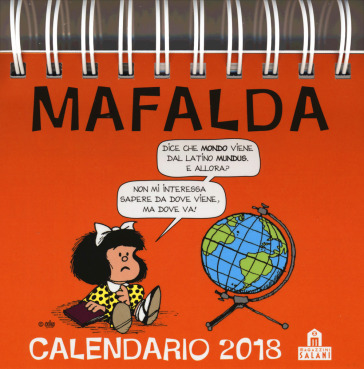 Mafalda Calendario da tavolo 2018 - - idee regalo - Mondadori Store