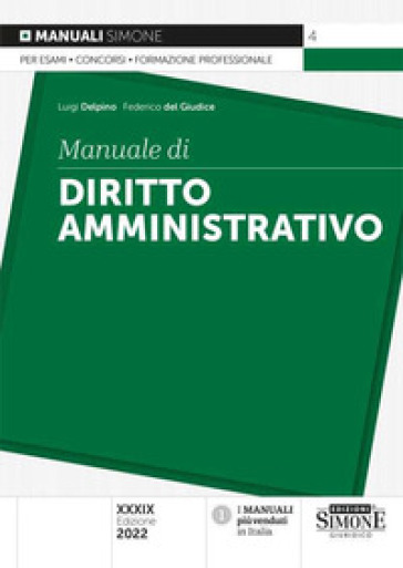 Manuale di diritto amministrativo - Luigi Delpino, Federico Del Giudice -  Libro - Mondadori Store