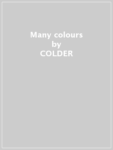 Many colours - COLDER