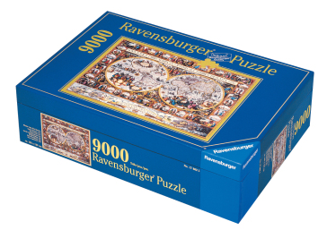 Antico mappamondo. Puzzle Metallic - - idee regalo - Mondadori Store