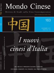 Mondo Cinese 163 - I nuovi cinesi d Italia