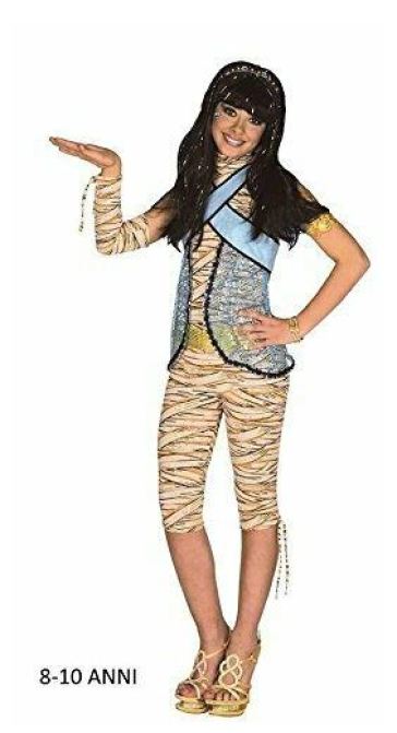 Monster High Costume Cleo de Nile - bambina tg. 8-10 anni - - idee regalo -  Mondadori Store