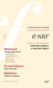 La Nouvelle Revue Française (n° 610) - e-NRF (Novembre 2014)