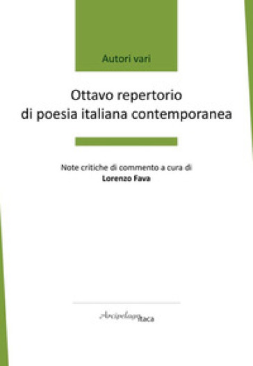 Ottavo repertorio di poesia italiana contemporanea