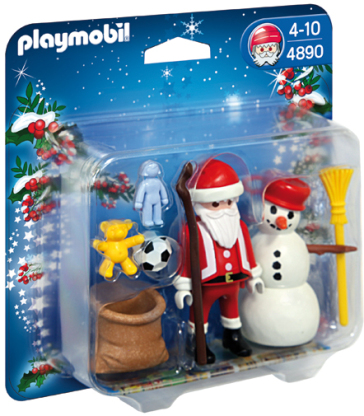PLAYMOBIL Babbo Natale e Pupazzo di Neve - - idee regalo - Mondadori Store