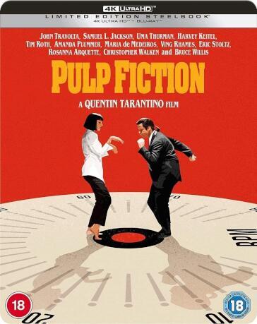 Pulp Fiction (Steelbook) (4K Ultra Hd+Blu-Ray) [Edizione: Regno Unito] [ITA]
