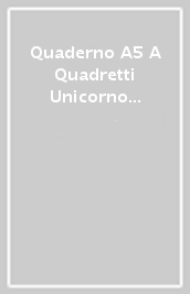 Quaderno A5 A Quadretti Unicorno Rosa - You Are Fantastic