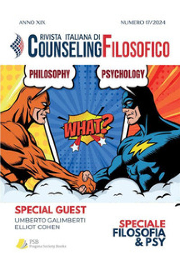 Rivista italiana di counseling filosofico (2024). Vol. 17