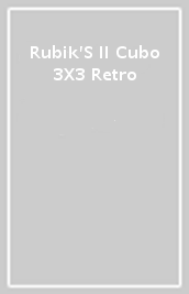 Rubik S Il Cubo 3X3 Retro
