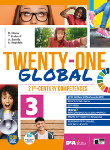 Twenty-one global. With Student's book & Workbook e Exams. Per la Scuola media. Con e-book...