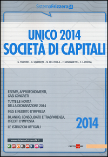Unico 2014. Società di capitali - Adriano Propersi, Giovanna Rossi - Libro  - Mondadori Store