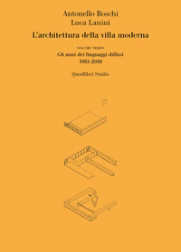 L'architettura della villa moderna. 3: Gli anni dei linguaggi diffusi 1981-1918