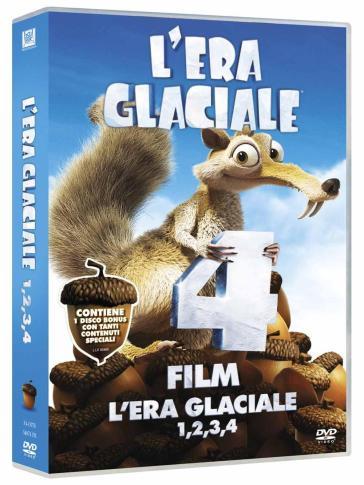 L'era glaciale 1, 2, 3 & 4 (5 DVD)(+bonus disc) - Carlos Saldanha -  Mondadori Store