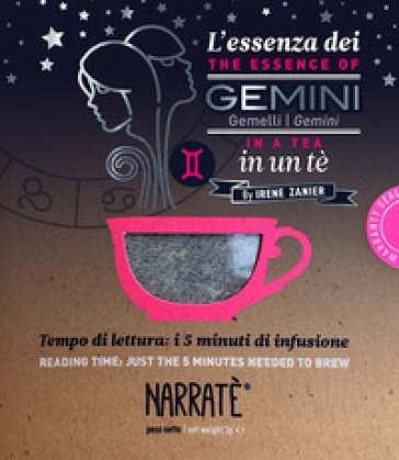 L'essenza dei Gemelli in un tè-The esence of Gemini in a tea. Tempo di lettura: i 5 minuti...