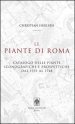Le piante di Roma. Catalogo delle piante iconografiche e prospettiche dal 1551 al 1748
